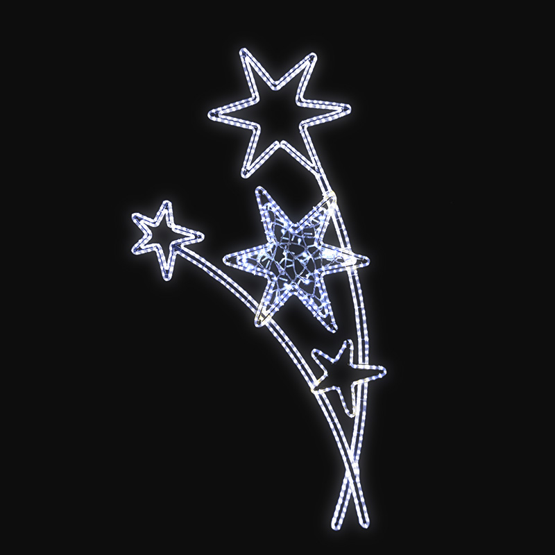 Světelný Dekor LED 1022 s výpletem - 205 x 113 cm