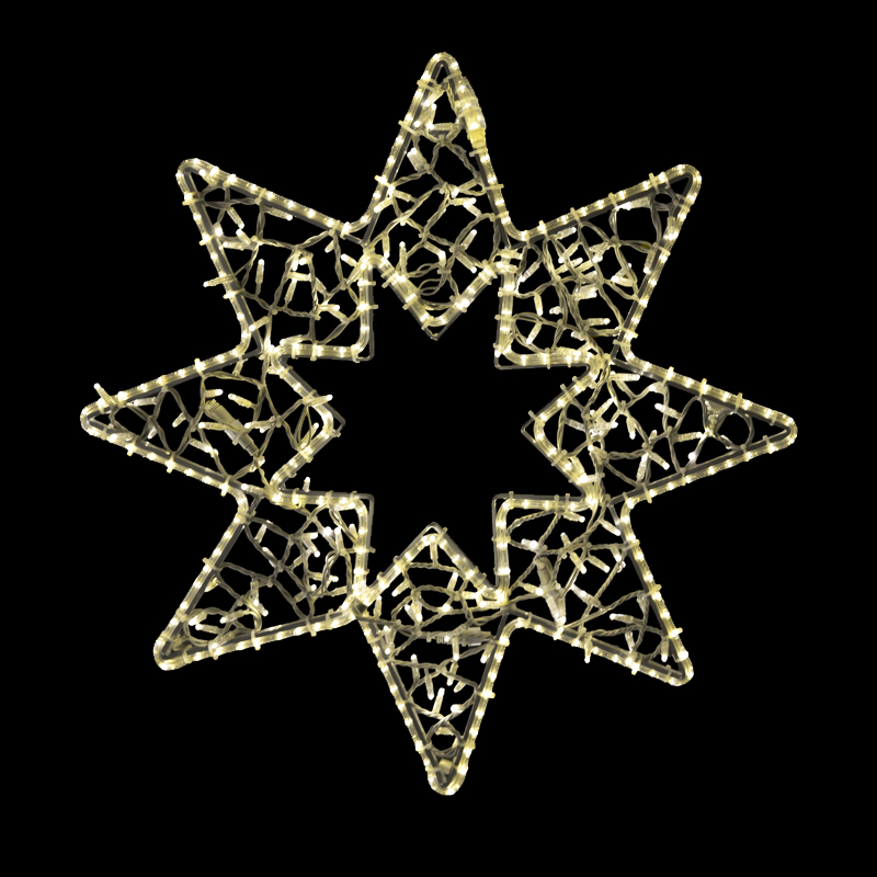 Světelný Dekor hvězda LED 5221 - 95 x 95 cm