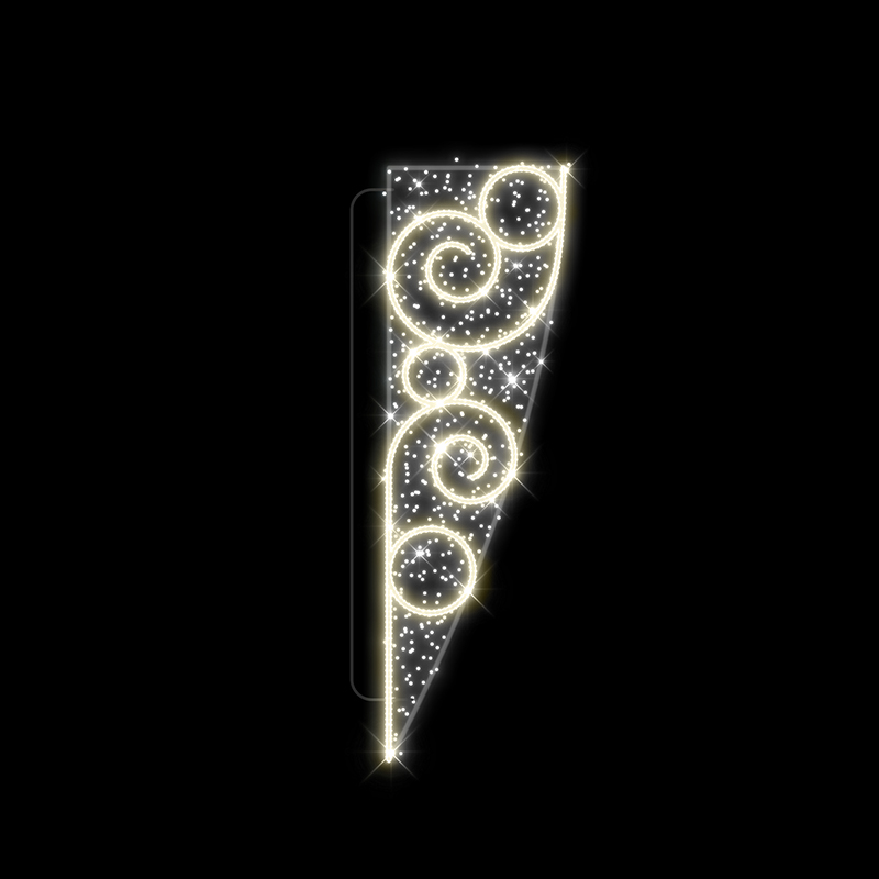 Světelný Dekor LED 9801 - 99x298cm