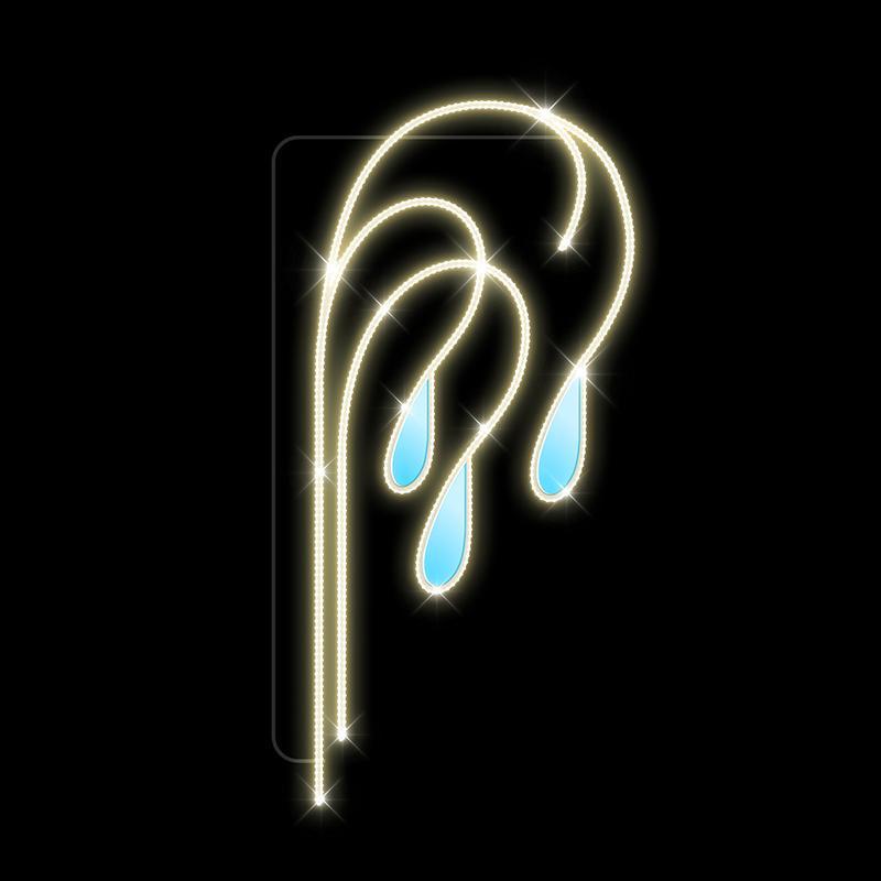 Světelný Dekor LED 9811 - 292x143cm