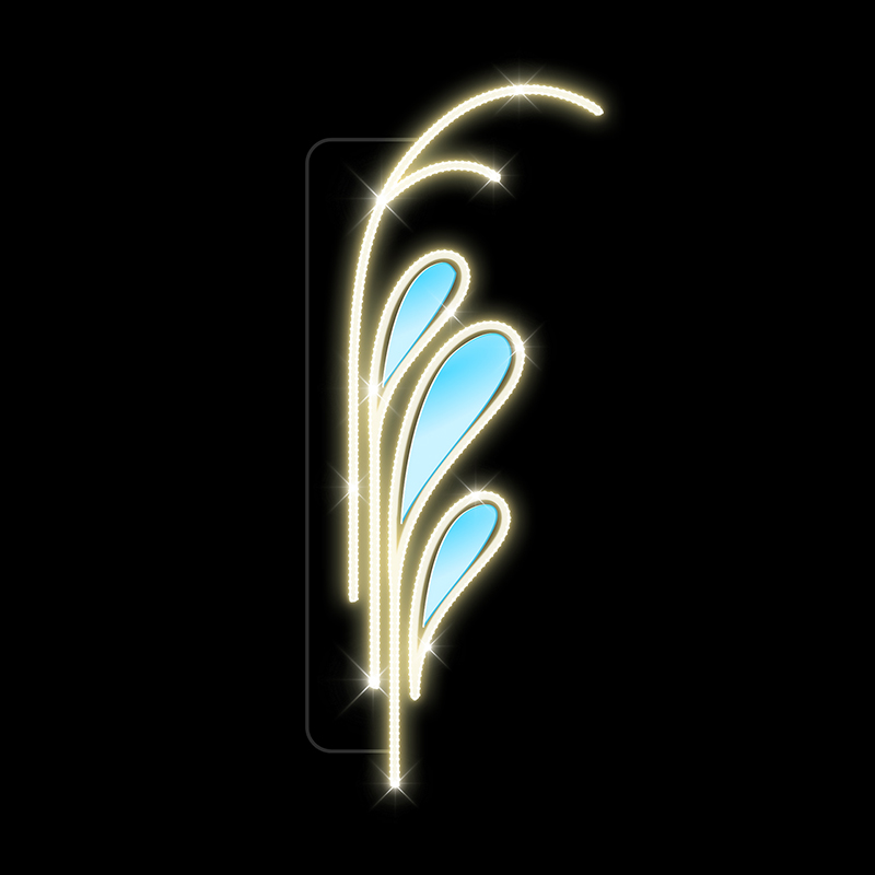 Světelný Dekor LED 9821 - 303x103cm