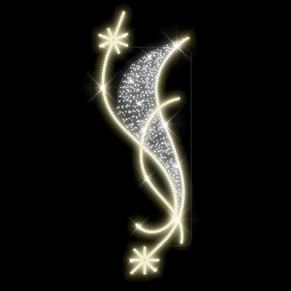 Světelný Dekor LED 9871 - 107x286cm