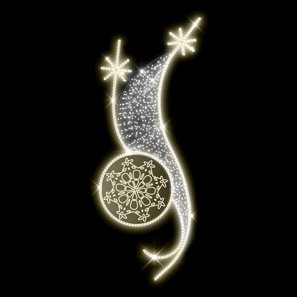 Světelný Dekor LED 9881 - 109x293cm