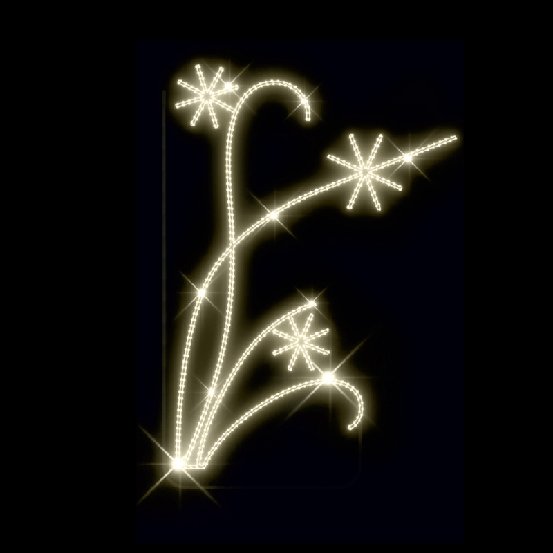 Světelný Dekor LED 9932 - 122x93cm