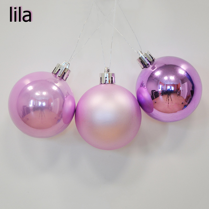 Koule 4 cm - lila - matná