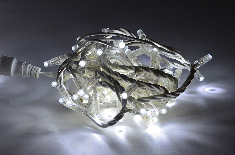 Světelný řetěz LED-PLR-240-14M bílá/bk 14m, 240 LED