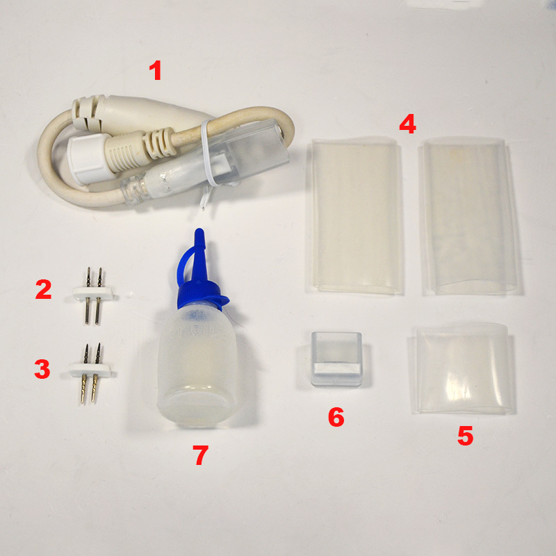 Propojovací kabel MF-NFM-20 bílý  pro Neon flex mini DSN-FX-FCB-2835