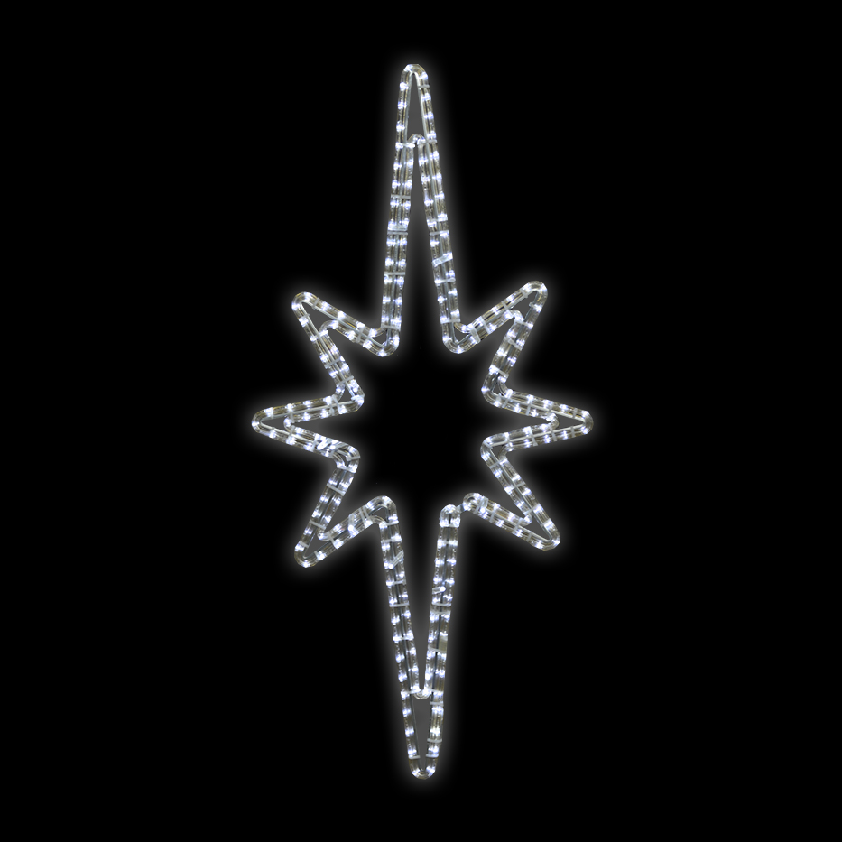 Světelný dekor Hvězda Orion velká LED 6082 - 112 x 52 cm