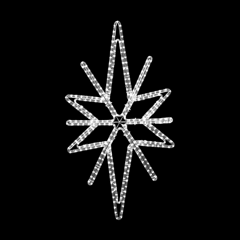 Světelný Dekor hvězda LED 5381 - 112 x 61 cm