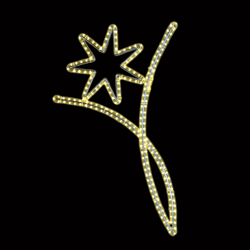 Světelný Dekor LED 1253 - 110x65cm