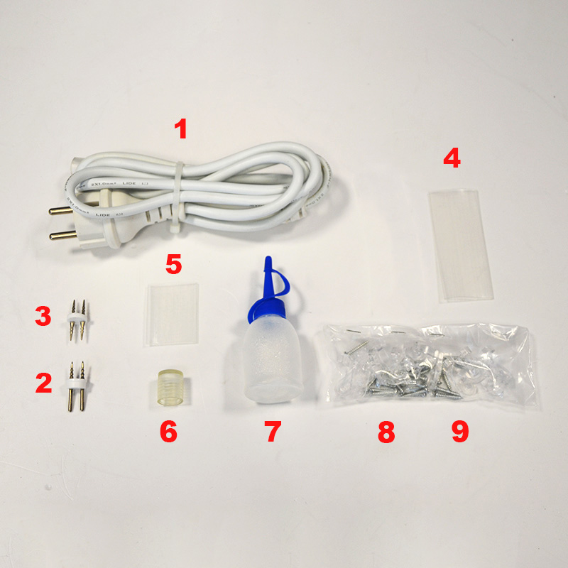 KIT pro LED-DL(H)-2W-100 venkovní bílý kabel