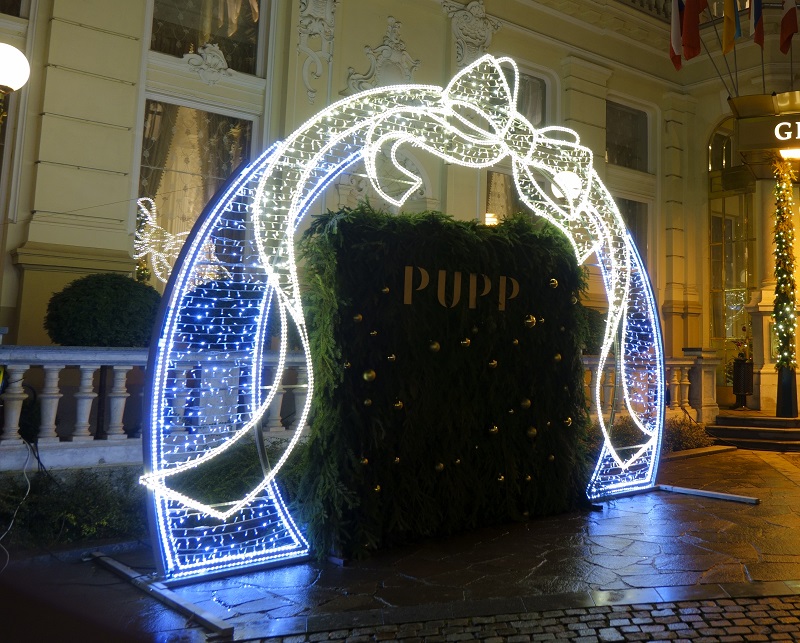 LED brána MAŠLE 2D 412 x 500 cm N70/16 - B2-2D