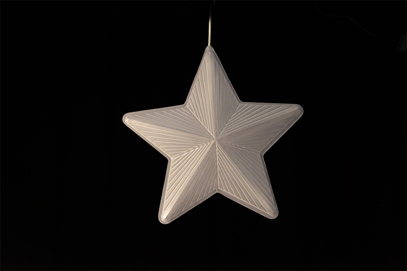 Snowfall Hvězda jednostranná - 230V