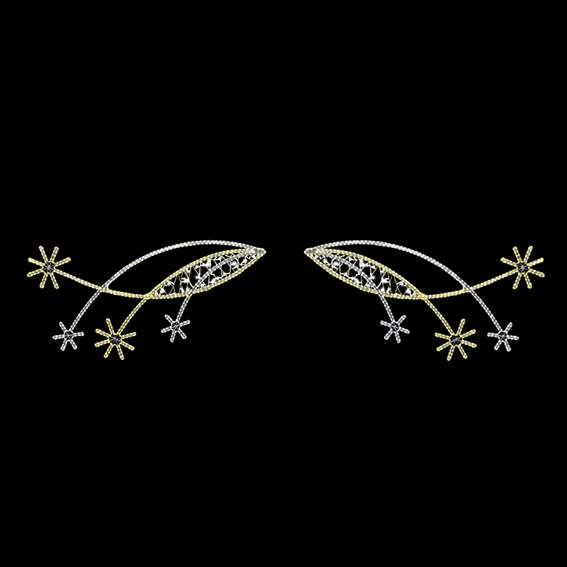 Dekorace do převěsu s výpletem LED 1261 • 1261 - 95 x 360 cm