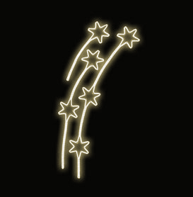 Světelný Dekor LED 7511 - 236x88cm