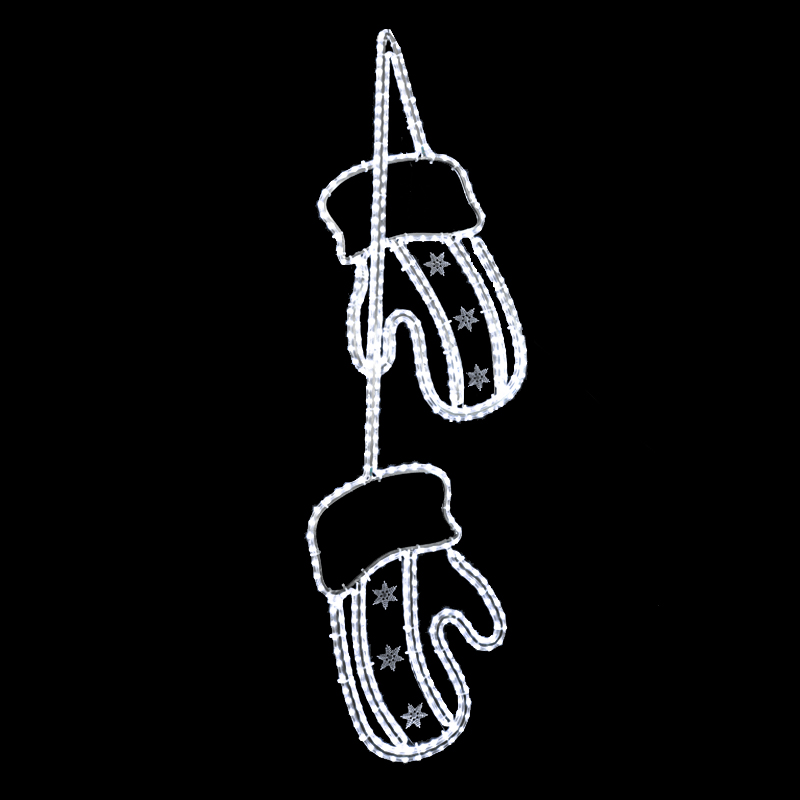 LED dekor rukavice - N36/19 - 156 x 50 cm