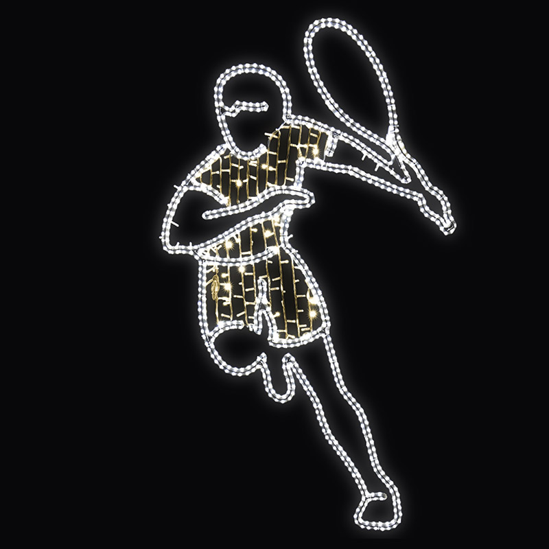 LED dekor tenista N19/20 - 210 x 122 cm