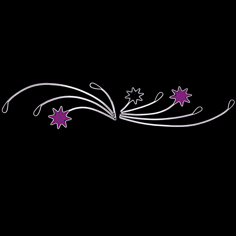 Dekorace do převěsu Hvězdy s orobinci LED 9681 • 9671 - 110 x 568 cm