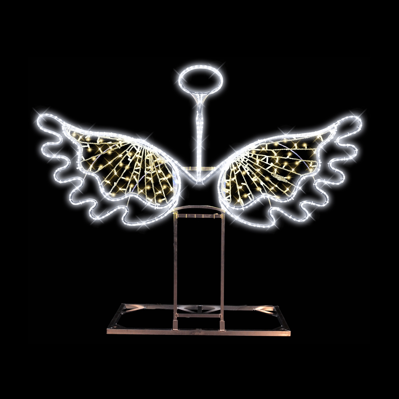 2D LED andělská křídla dětská - N29/25 - 24 V - 158 x 188 cm