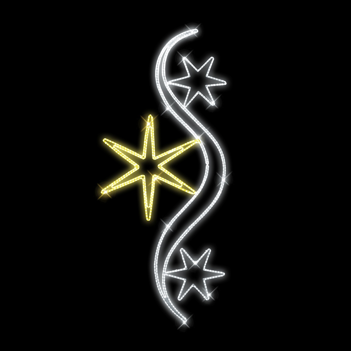 Světelný dekor LED 1601 - 301 x 125 cm