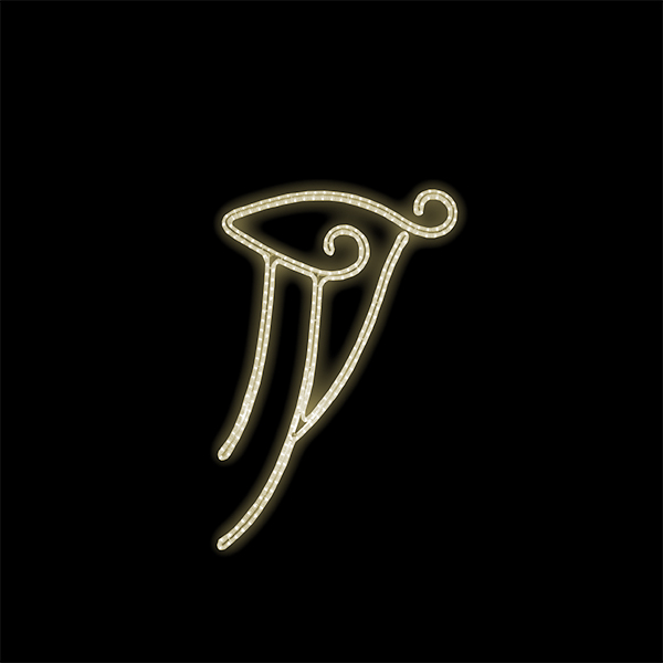 Světelný Dekor LED 8892 - 111x75cm