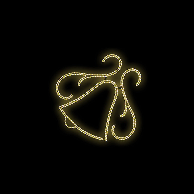 Světelný dekor LED 9271 - 97x101cm