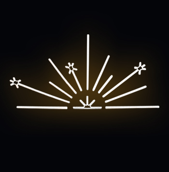 Světelný dekor LED 4302 - 292x152cm