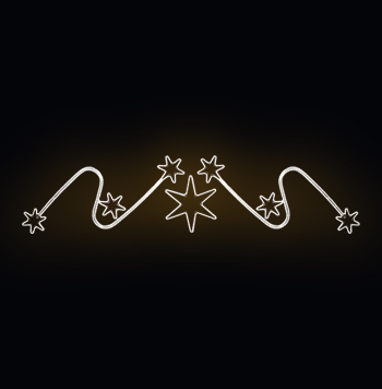 Světelný dekor LED 4401 - 399x100cm