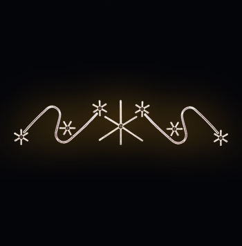 Světelný dekor LED 4411 - 400x100cm