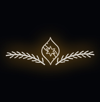 Světelný dekor LED 4431 - 360x130cm