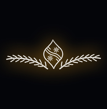 Světelný dekor LED 4441 - 360x130cm