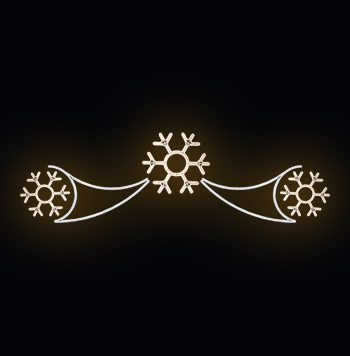 Světelný dekor LED 4551 - 480x155cm
