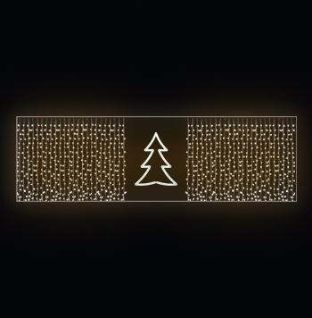 Světelný dekor LED 7141 - 500x150cm