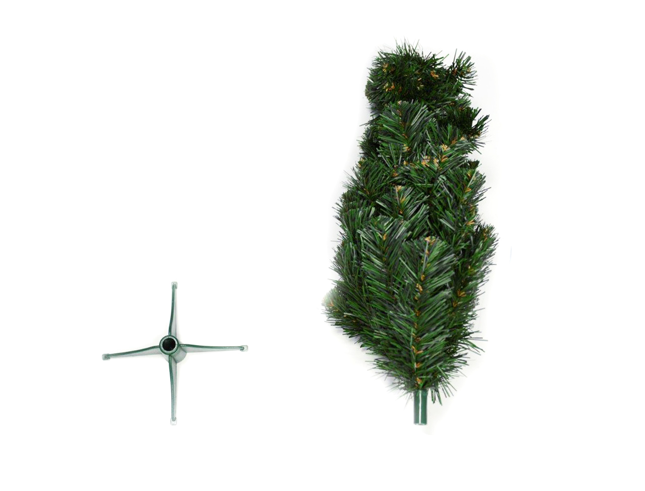 Vánoční stromeček 60 cm z PVC MK 60 SO zelený