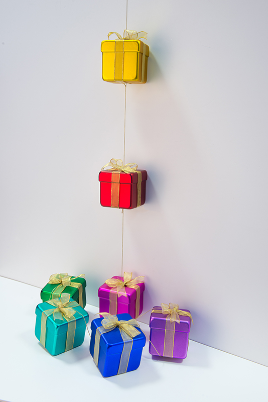 Dárky spojené multi 10x230 cm - matné - 10607001-01