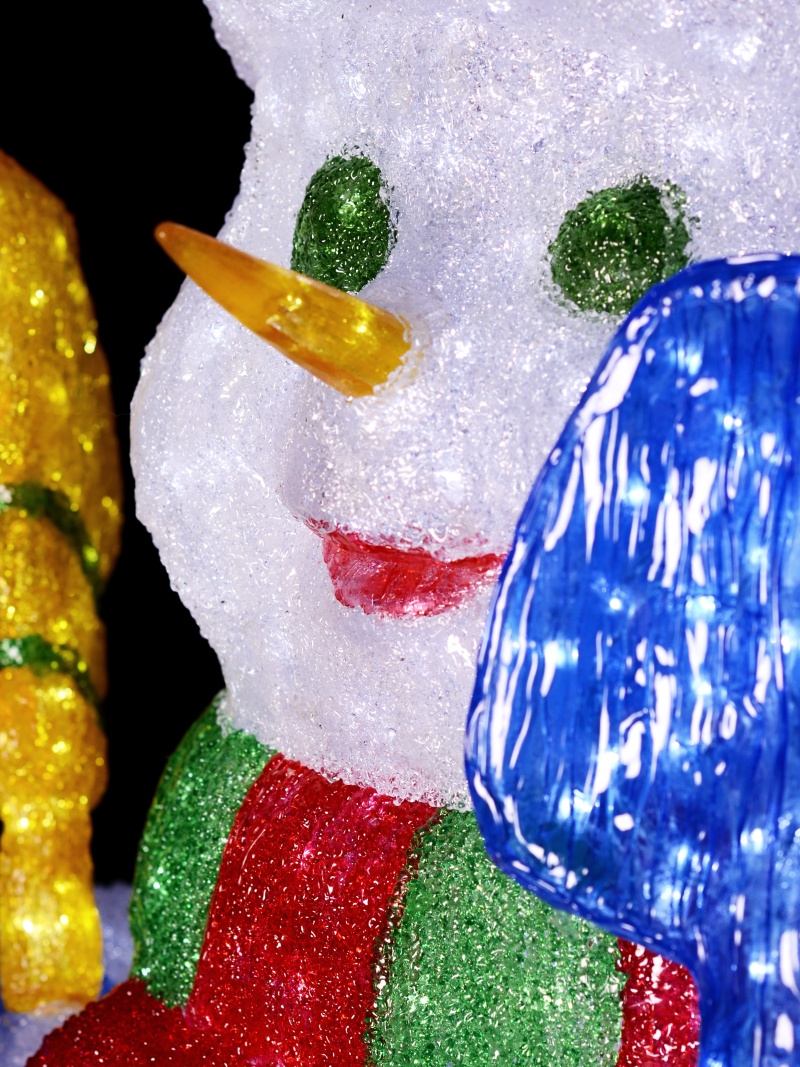 LED figura sněhulák XM(IC)-3D TR061