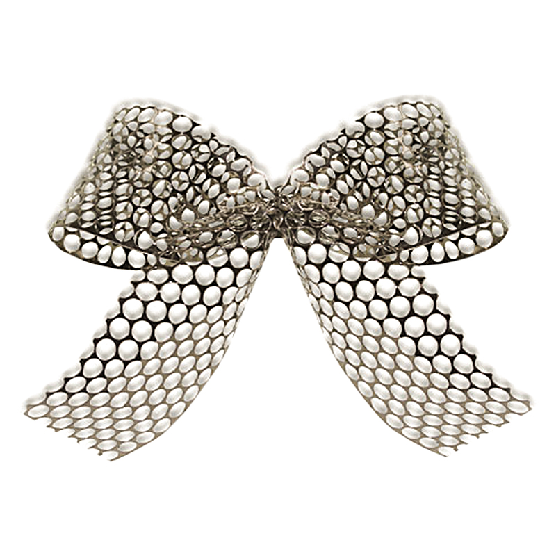 Mašle děrovaná 10 cm