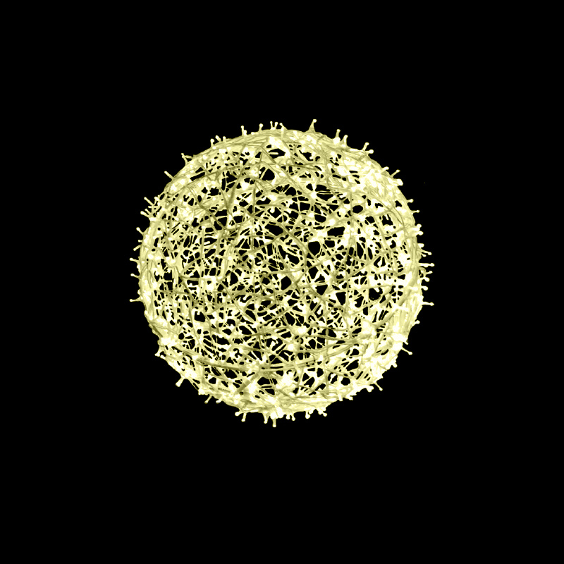 LED koule venkovní 55 cm