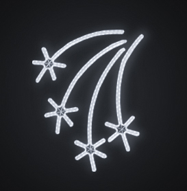 Světelný Dekor LED 7682 - 82x111cm