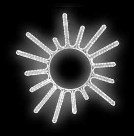 Světelný Dekor LED 5012 - 98x104cm