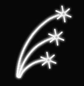 Světelný Dekor LED 5091 - 290x120cm