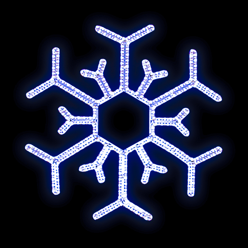 Světelný Dekor vločka LED 5481 - 93 x 93 cm