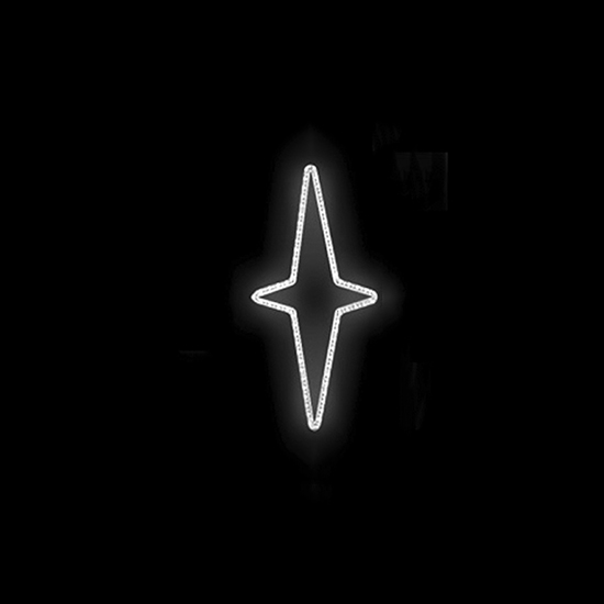 Světelný Dekor LED 5584 - 39x23cm