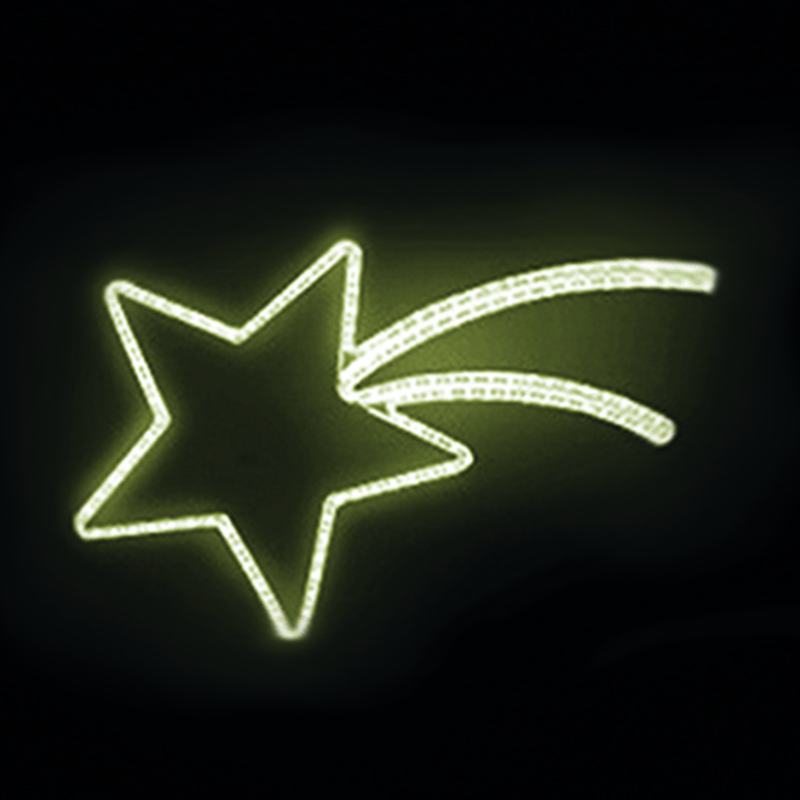 Světelná kometa LED 5642 - 57 x 96 cm