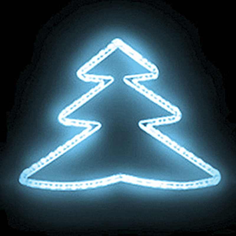 Světelný Dekor strom LED 5673 - 55 x 50 cm