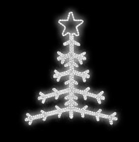 Světelný Dekor LED 5861 - 145x116cm