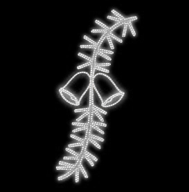 Světelný Dekor LED 5971 - 112x227cm