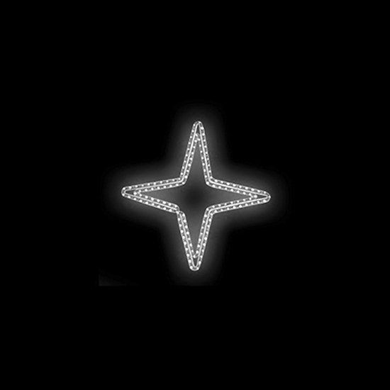 Světelný Dekor LED 6302 - 66x66cm