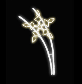 Světelný Dekor LED 6431 - 82x172cm