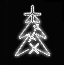 Světelný Dekor LED 6712 - 83x57cm